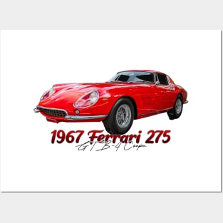 1967 Ferrari 275 GTB-4 Coupe Posters and Art